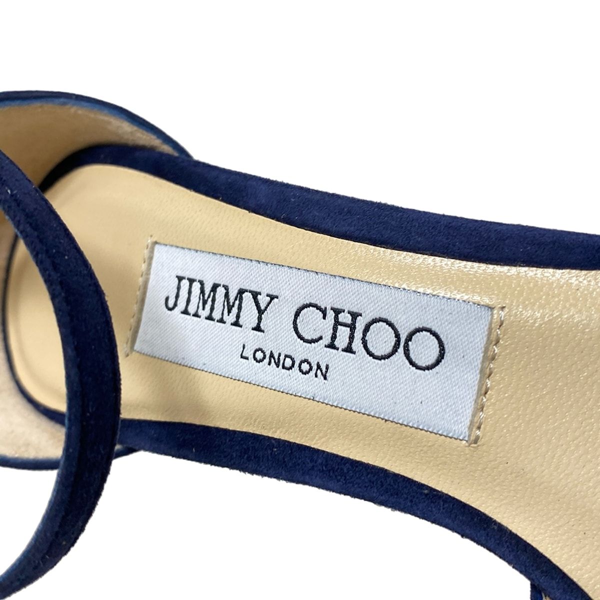 即購入可 ⭐︎ ジミーチュウ　パンプス　ネイビー　36.5 JCロゴ 即購入可 ⭐︎ ジミーチュウ パンプス ネイビー 36.5 JCロゴ ジミー