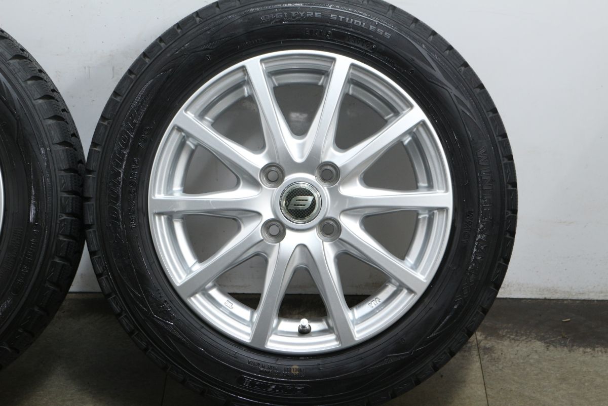 パッソ ルーミー等に】ストレンジャー 14in 5.5J +38 PCD100 