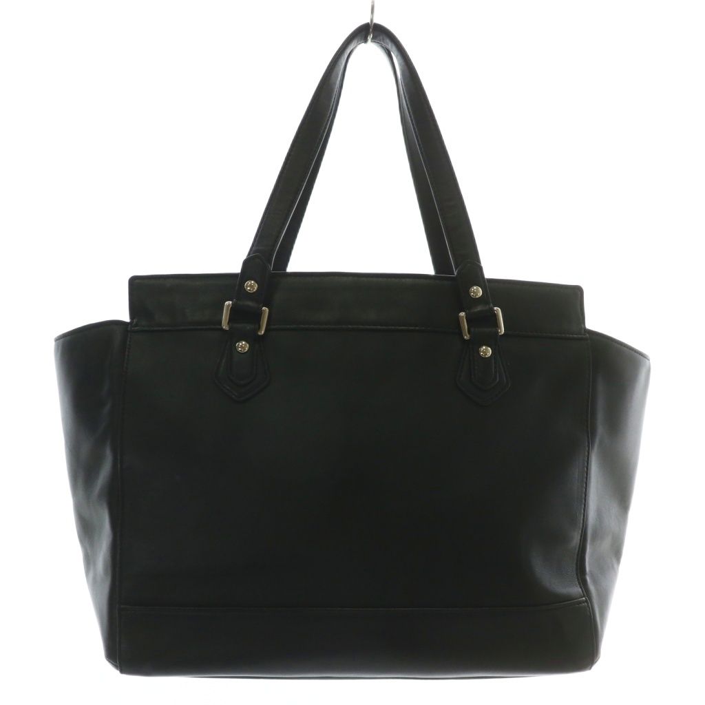 コーチ COACH トートバッグ ハンド レザー ハラコ 黒 ブラック F31764