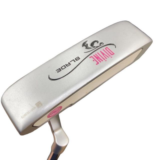 オデッセイ DIVINE レディースパター　美品 中古】 オデッセイ DIVINE LINE(ピンク) BLADE 32インチ レディース