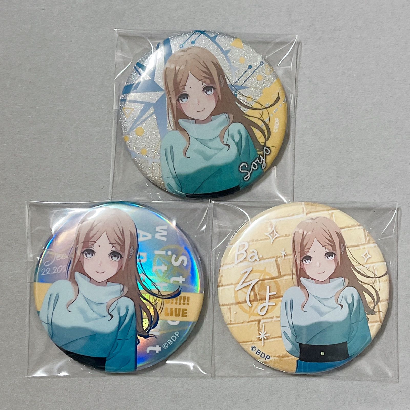 バンドリ MyGO!!!!! 7th こたえなんてなくても 缶バッジ 長崎そよ