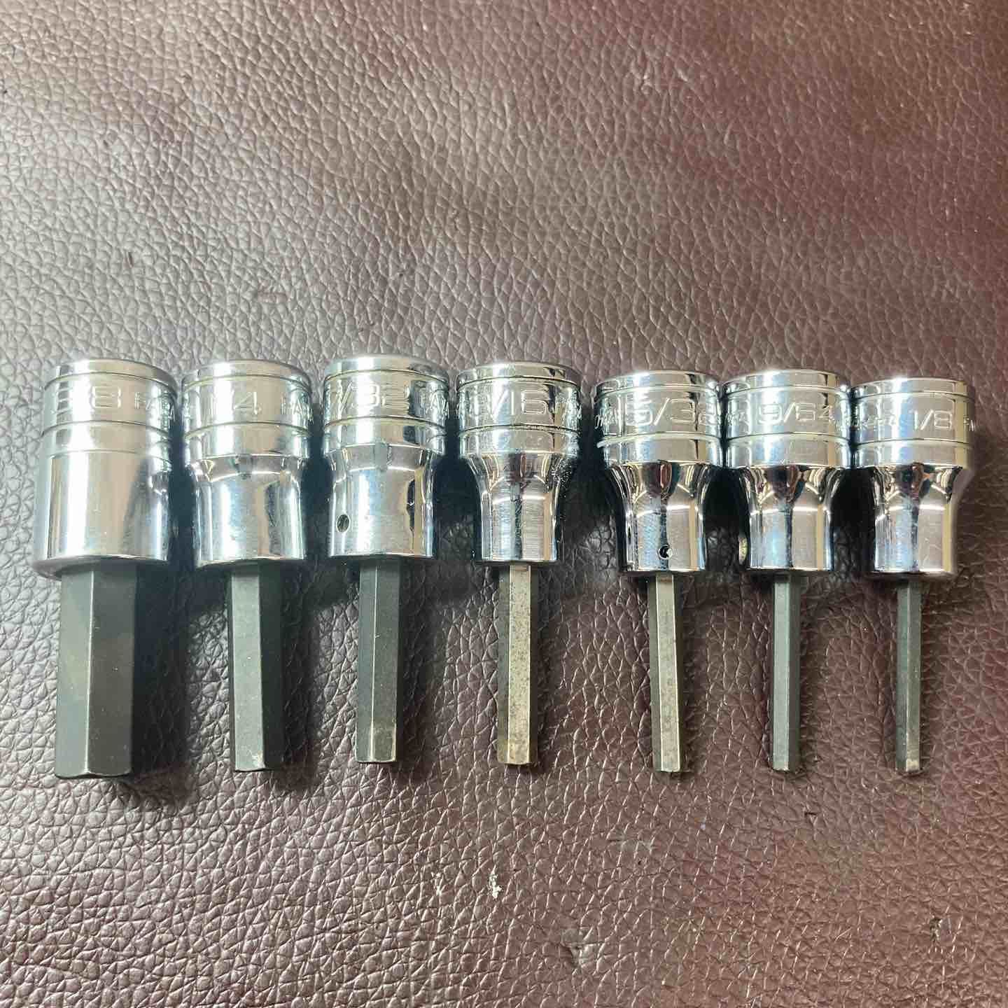 中古品】 スナップオン(Snap-on) 3/8インチ ヘックスビットソケット