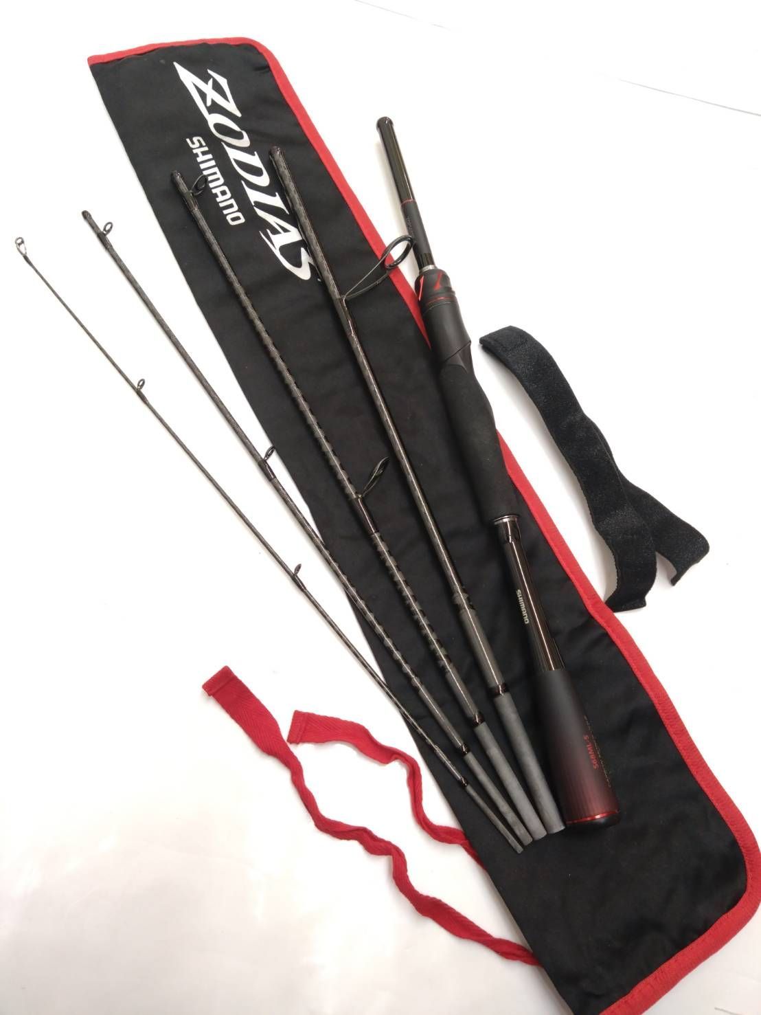 シマノ 21ゾディアス S68ML-5 スピニング 5ピース コンパクト 美品