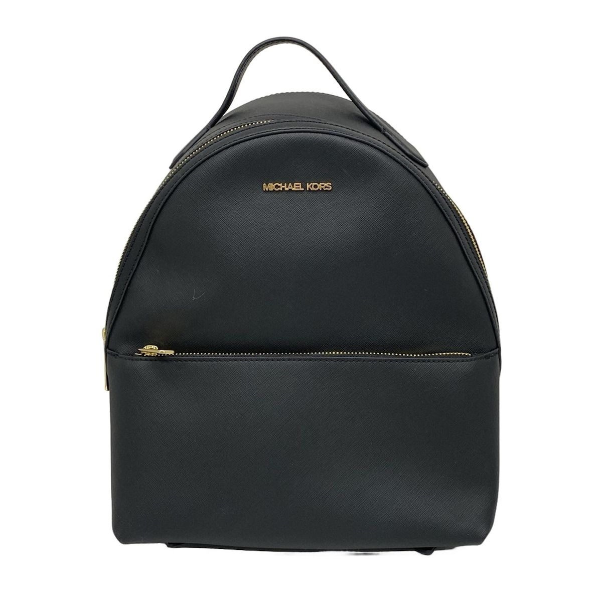 MICHAEL KORS(マイケルコース) リュックサック - 黒 レザー - メルカリ