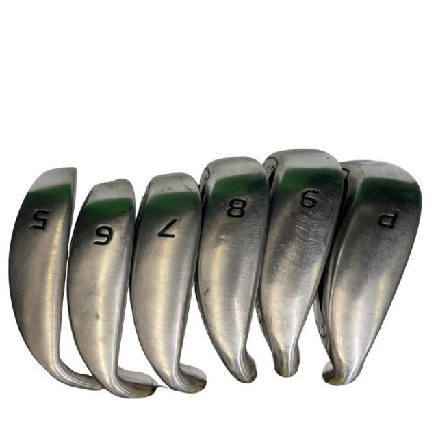 NIKE SLINGSHOT アイアン６本 純正スチール SR メンズ 右 中古】 ナイキ SLINGSHOT 6S アイアンセット IR SLINGSHOT(三菱