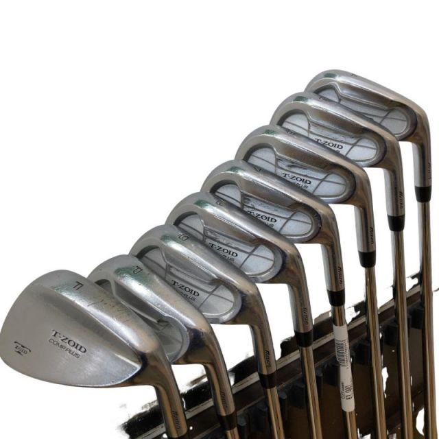 中古】 ミズノ T-ZOID COMP PLUS 10S アイアンセット IR RIFLE