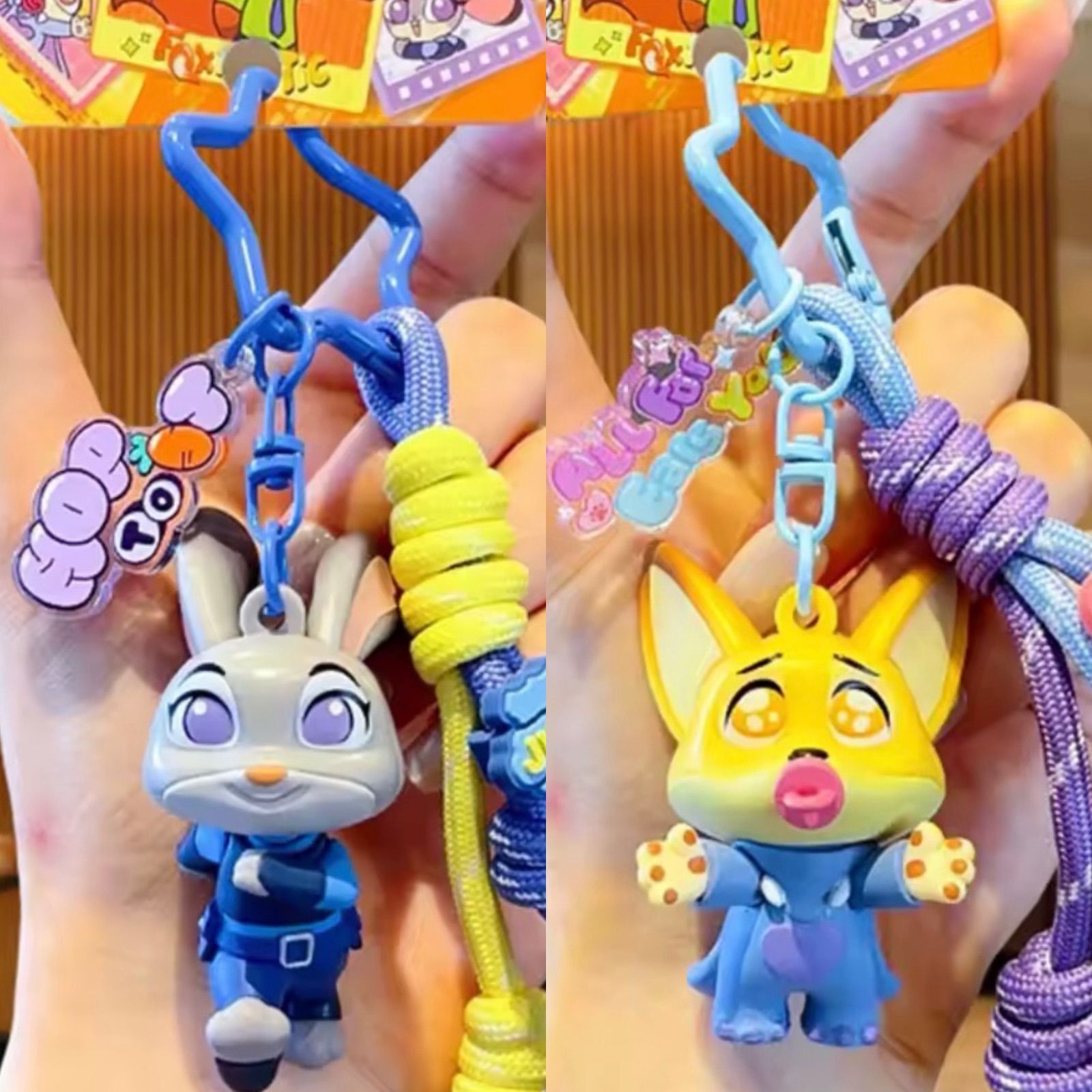 2個セット】Disney ズートピア ジュディ・ホップス＆フィニック