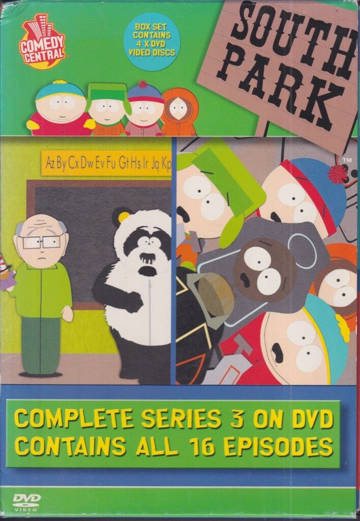 サウスパーク DVD シリーズ 1-3 美品 サウスパーク DVD 日本語版 日本語 字幕版 シリーズ 1 3 4の通販