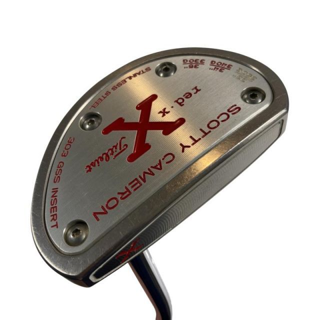 中古】 タイトリスト SCOTTY CAMERON RED X 33インチ パター PT
