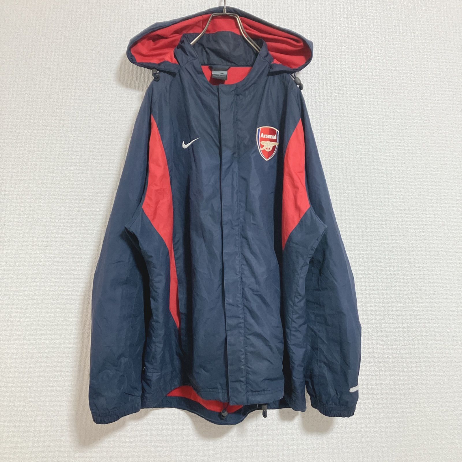 【レア】00s NIKE Arsenal ナイロンジャケット レア】00s NIKE Arsenal ナイロンジャケット レア】00s NIKE Arsenal