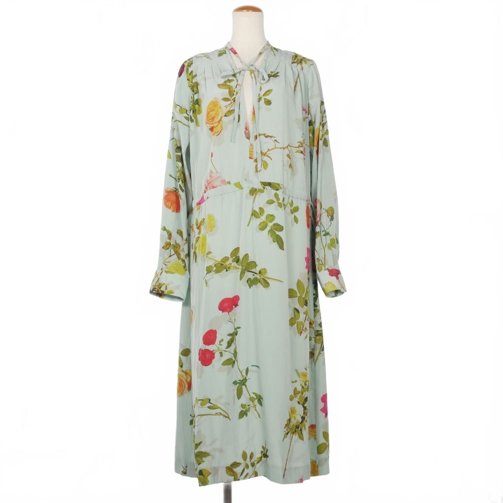 ドリスヴァンノッテン DRIES VAN NOTEN フローラルプリント ミディ丈