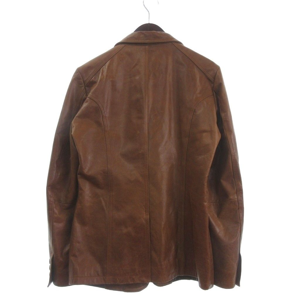 【希少】TORNADO MART トルネードマート 牛革 レザーコート 茶　L 中古・古着通販】TORNADO MART (トルネードマート) レザージャケット