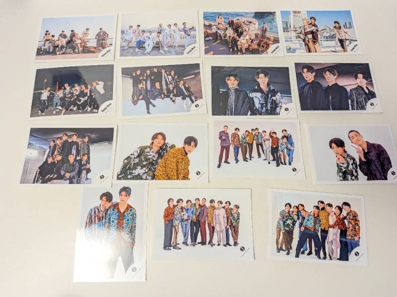 Snow Man メンバー混合 2019～2023年 公式写真 185枚セット まとめ売り