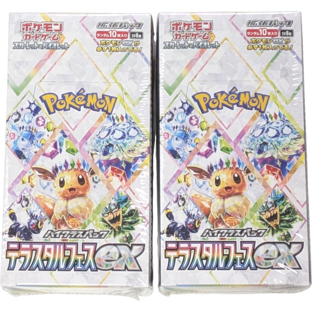 匿名配送 24時間以内発送 新品 2BOX シュリンク付き テラスタルフェス