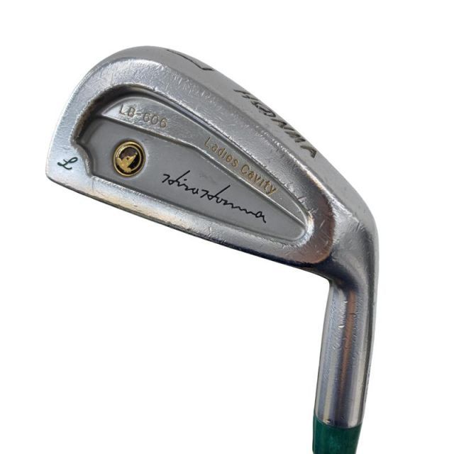 中古】 本間ゴルフ LB-606 黒七宝 8S レディース アイアンセット IR 1S