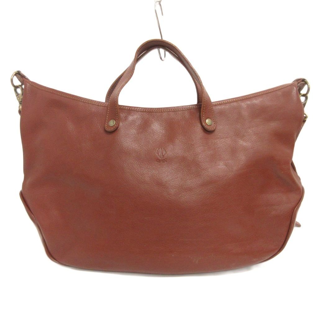 新品】CI-VA レザーショルダーバッグ 茶系 美品 CI-VA チーバ レザー 