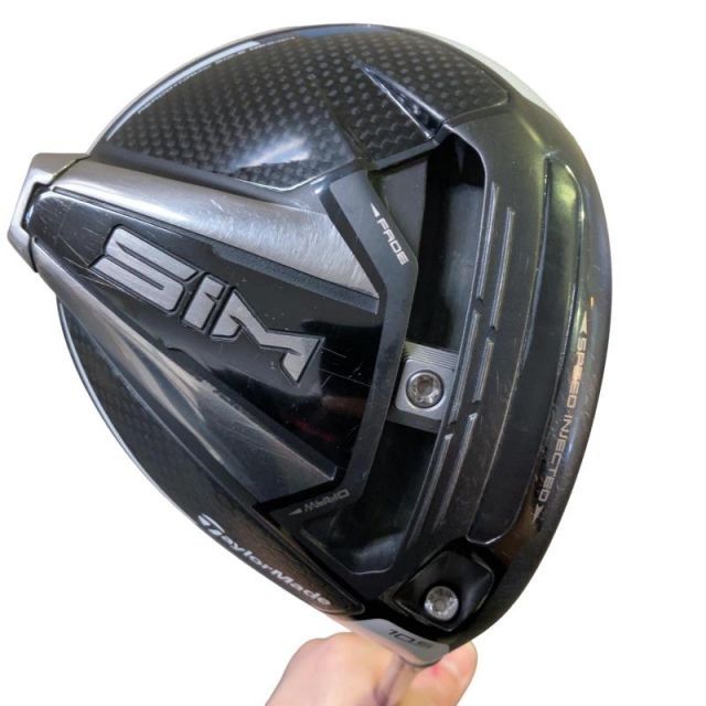 ドライバー テーラーメイド 10.5° 純正 TaylorMade シャフト純正Sフレックス 【中古】 テーラーメイド SIM 10.5 ドライバー DR 純正特注シャフト (フレックスS) メンズ 男性用 右利き 右用 Cランク ゴルフクラブ