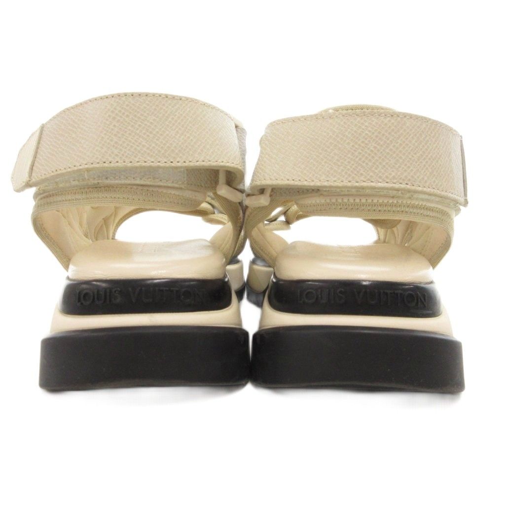 ルイヴィトン LOUIS VUITTON モノグラム スポーツサンダル 厚底