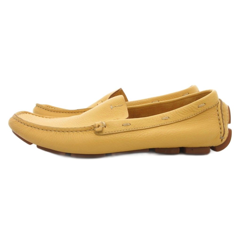 美品✨PRADA プラダ　ドライビングシューズ　リボン ゴールドロゴ 付属品 美品✨PRADA プラダ ドライビングシューズ リボン ゴールドロゴ 付属品