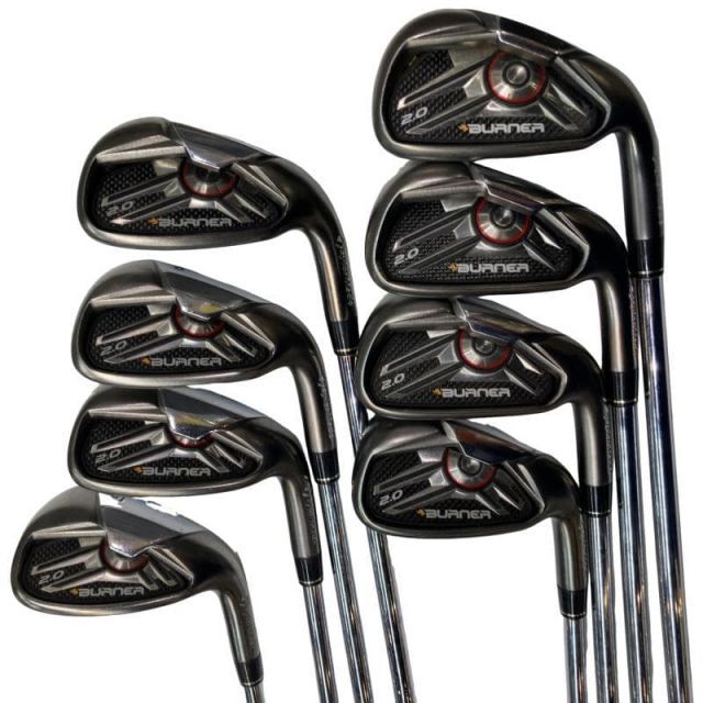 ⭐️美品　⭐️16日まで販売 ⭐️テイラー　アイアン8本　バーナー2.0 burner ゴルフ TaylorMade テーラーメイド BURNER 2.0 アイアンセット 8本