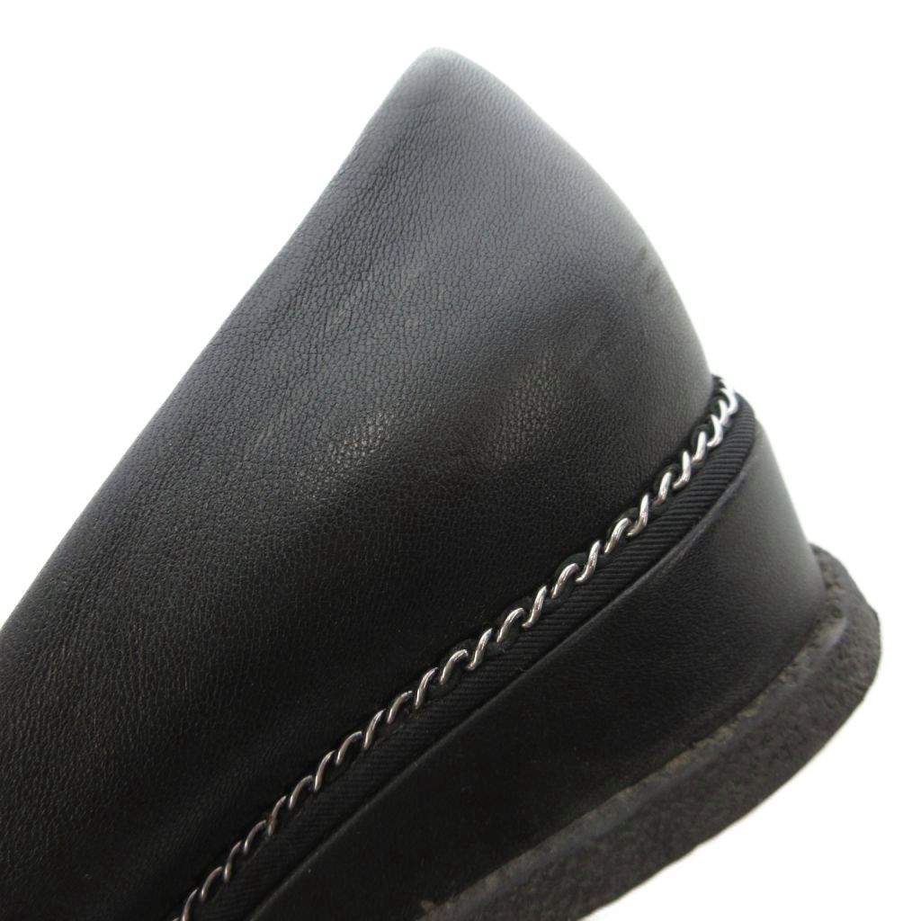 シャネル CHANEL ココマーク プラットフォーム ウエッジソールパンプス