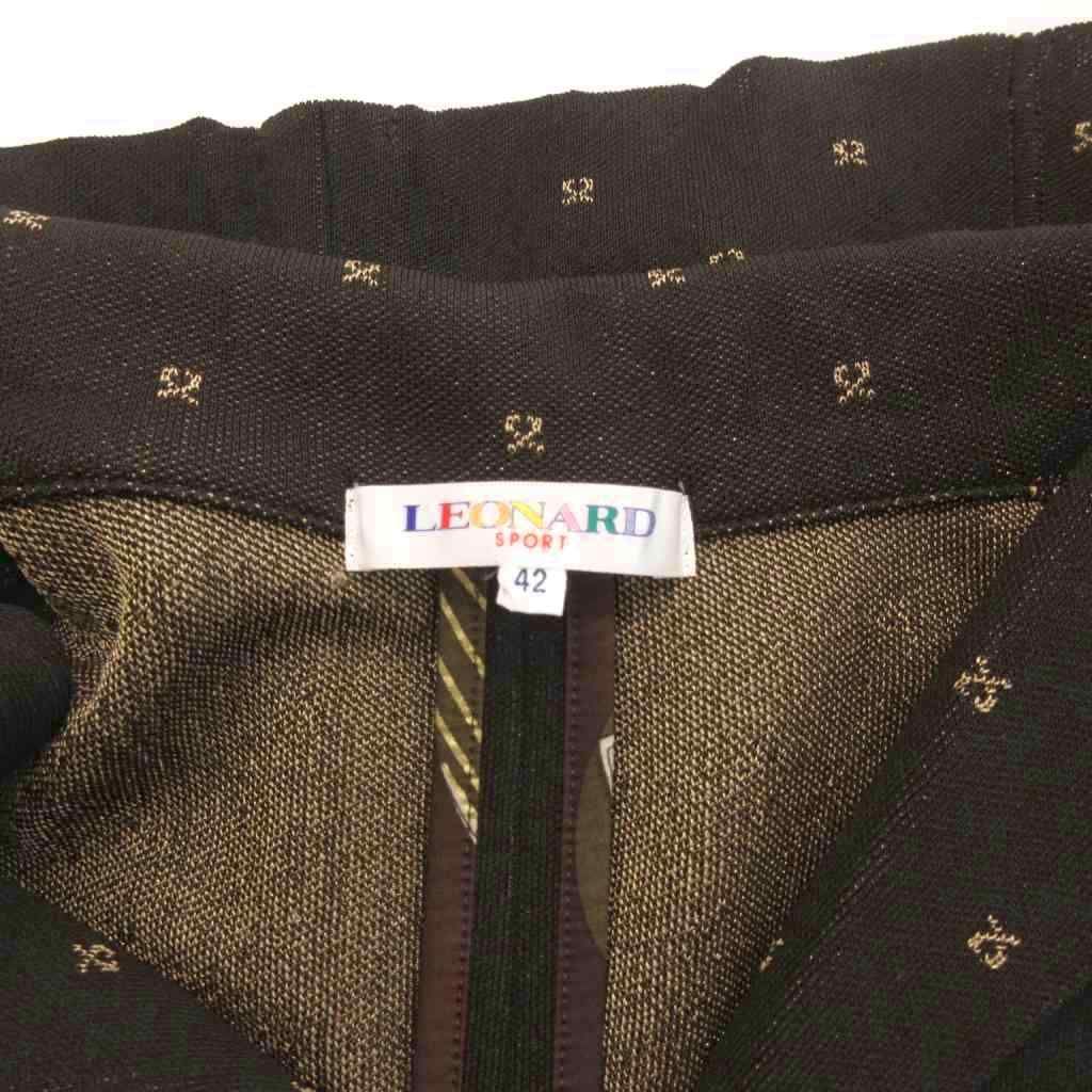 レオナールスポーツ LEONARD SPORT テーラードジャケット ニット