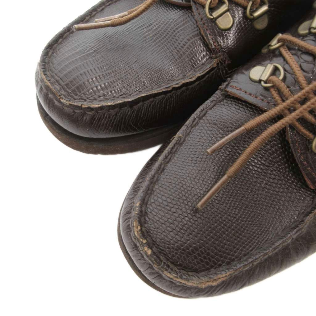 セバゴ SEBAGO チャッカーブーツ 型押しレザーシューズ ショート