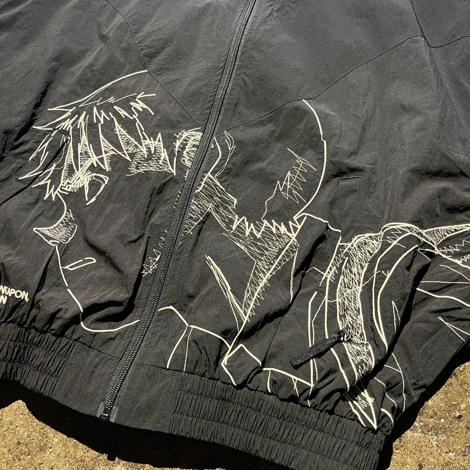 UNDERCOVER × EVANGELION 21aw 刺繍ナイロンブルゾン 2 碇シンジ 