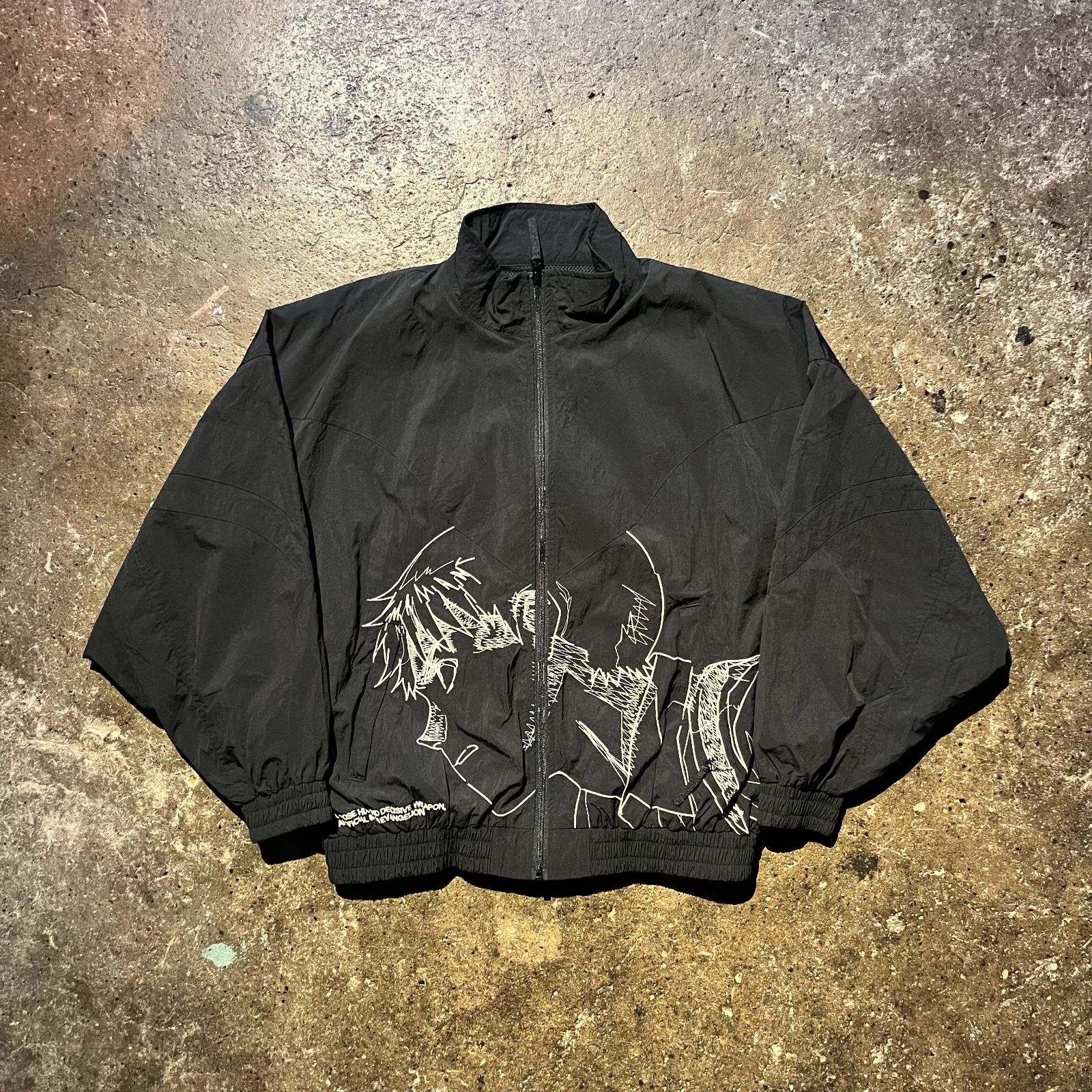 UNDERCOVER × EVANGELION 21aw 刺繍ナイロンブルゾン 2 碇シンジ