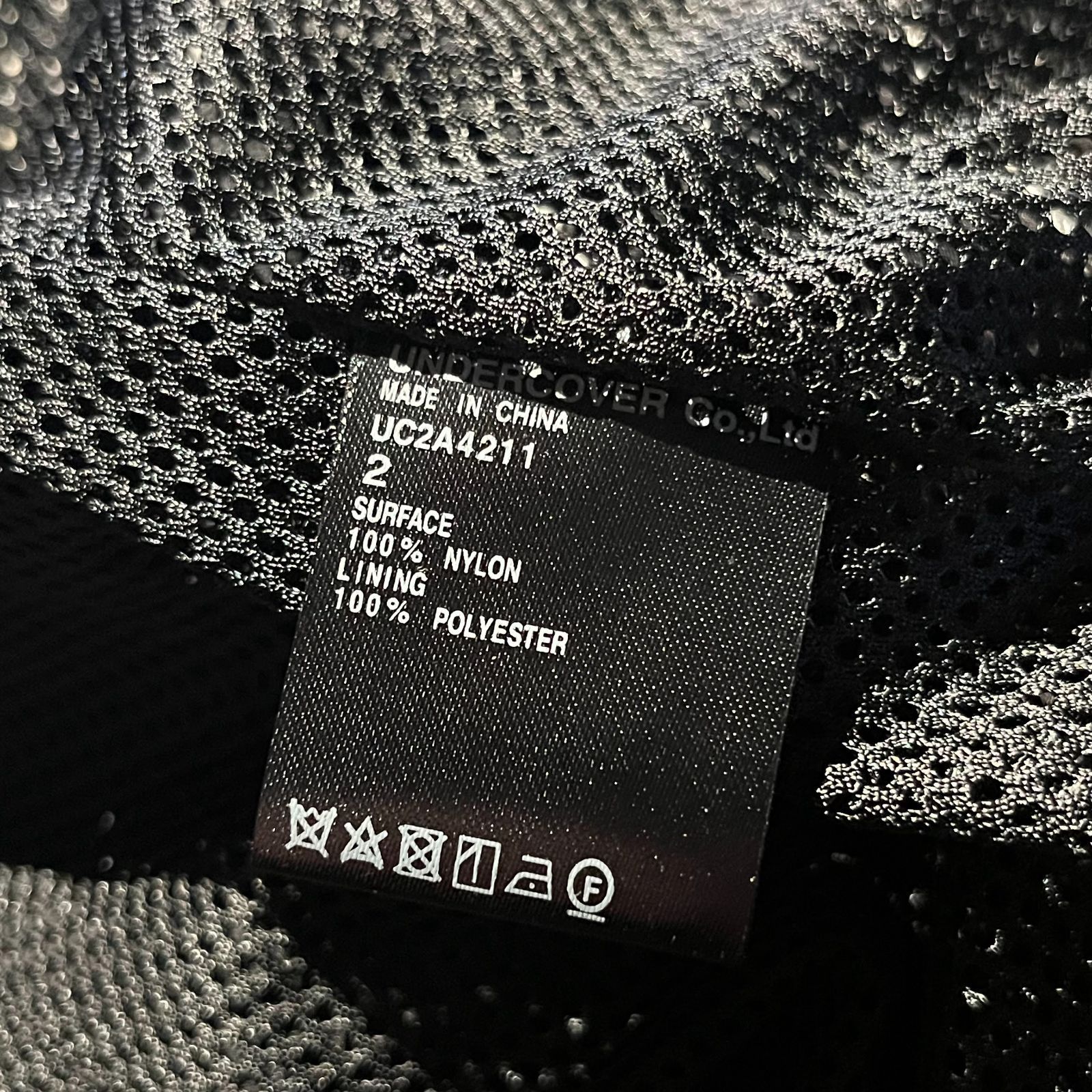 UNDERCOVER × EVANGELION 21aw 刺繍ナイロンブルゾン 2 碇シンジ 