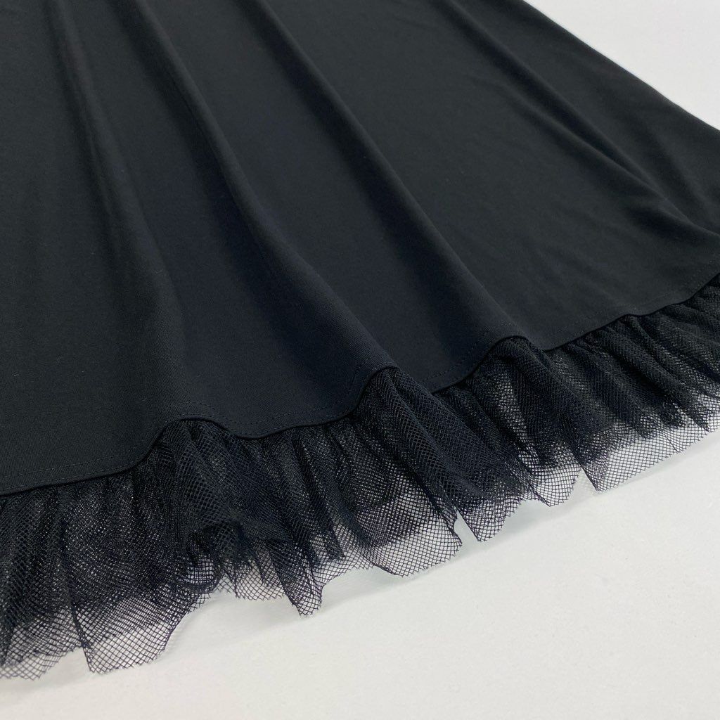 トクコプルミエヴォル　黒　ノースリーブ チュニック 9号 ワンピース チュニック 9号 トクコプルミエヴォル 黒 ノースリーブ