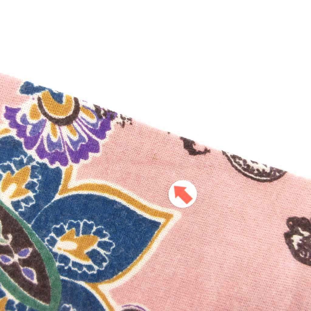 エトロ ETRO カシシルニット カットソー ペイズリー柄 カシミヤ シルク