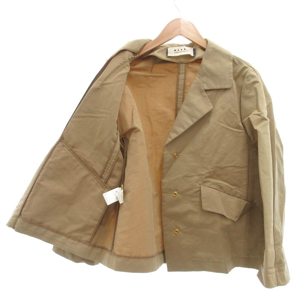 マルニ MARNI SUMMEREDITION 2013 テーラードジャケット 3B フラップ