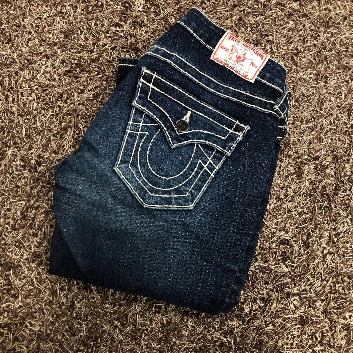 24 トゥルーレリジョン Disco Joey Big T ブーツカット フレア デニム