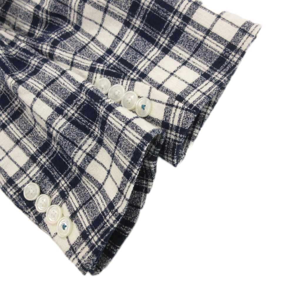 【大きいサイズ】ブラックレーベルクレストブリッジ　テーラードジャケット　チェック 一部店舗限定】ブリティッシュウールグレンチェックジャケット