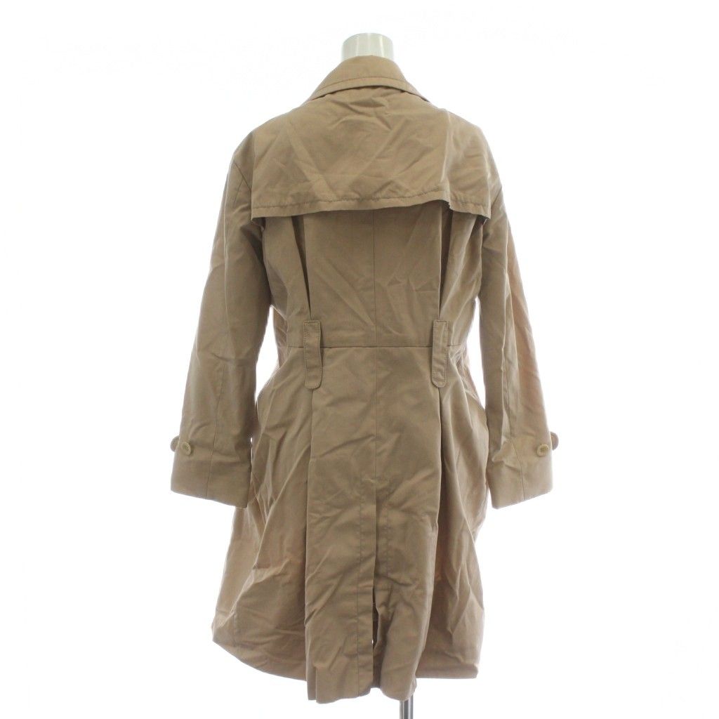 ミュウミュウ miumiu トレンチコート アウター ミドル 背抜き 38 M