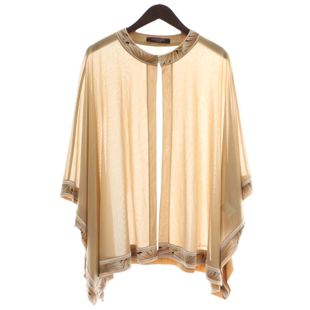 LEONARD 　レオナール　ラインストーン　カーディガン　 ビジュー　カンカン LEONARD レオナールラインストーンカーディガン ビジューカンカン