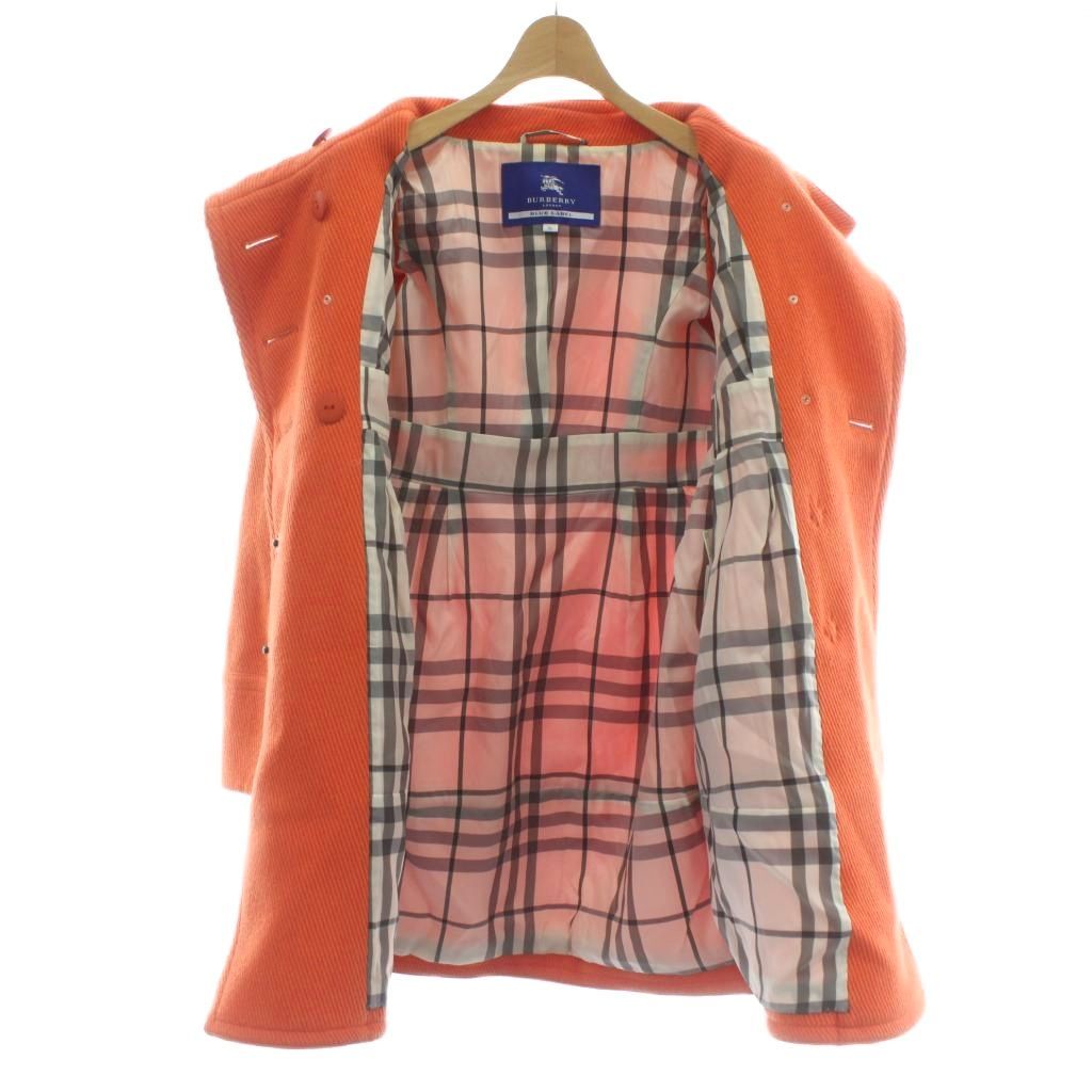 バーバリーブルーレーベル BURBERRY BLUE LABEL スタンドカラーコート