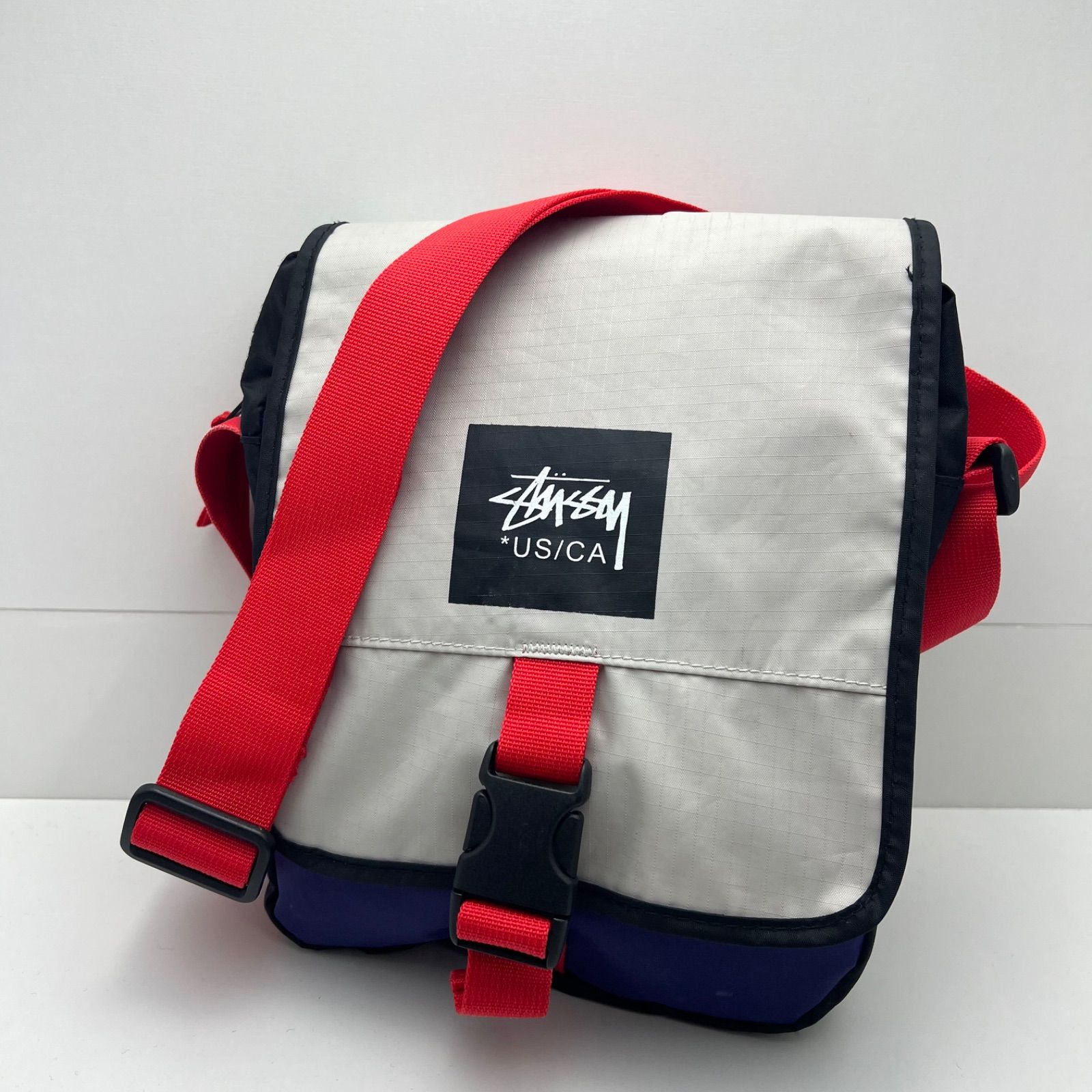STUSSY 00s archive old shoulder bag multi ステューシー アーカイブ