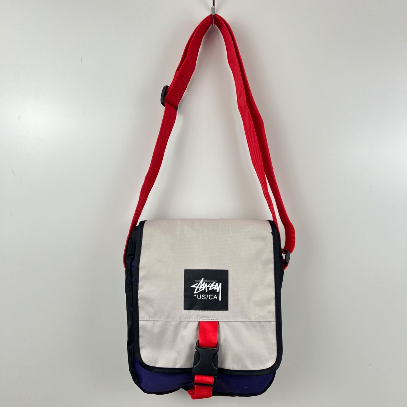 STUSSY 00s archive old shoulder bag multi ステューシー アーカイブ