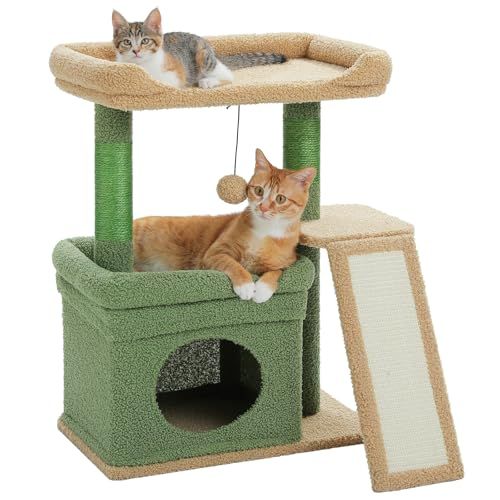 PAWZ Road キャットタワー ミニ 低い 低めタイプ 大型猫 猫タワー 猫