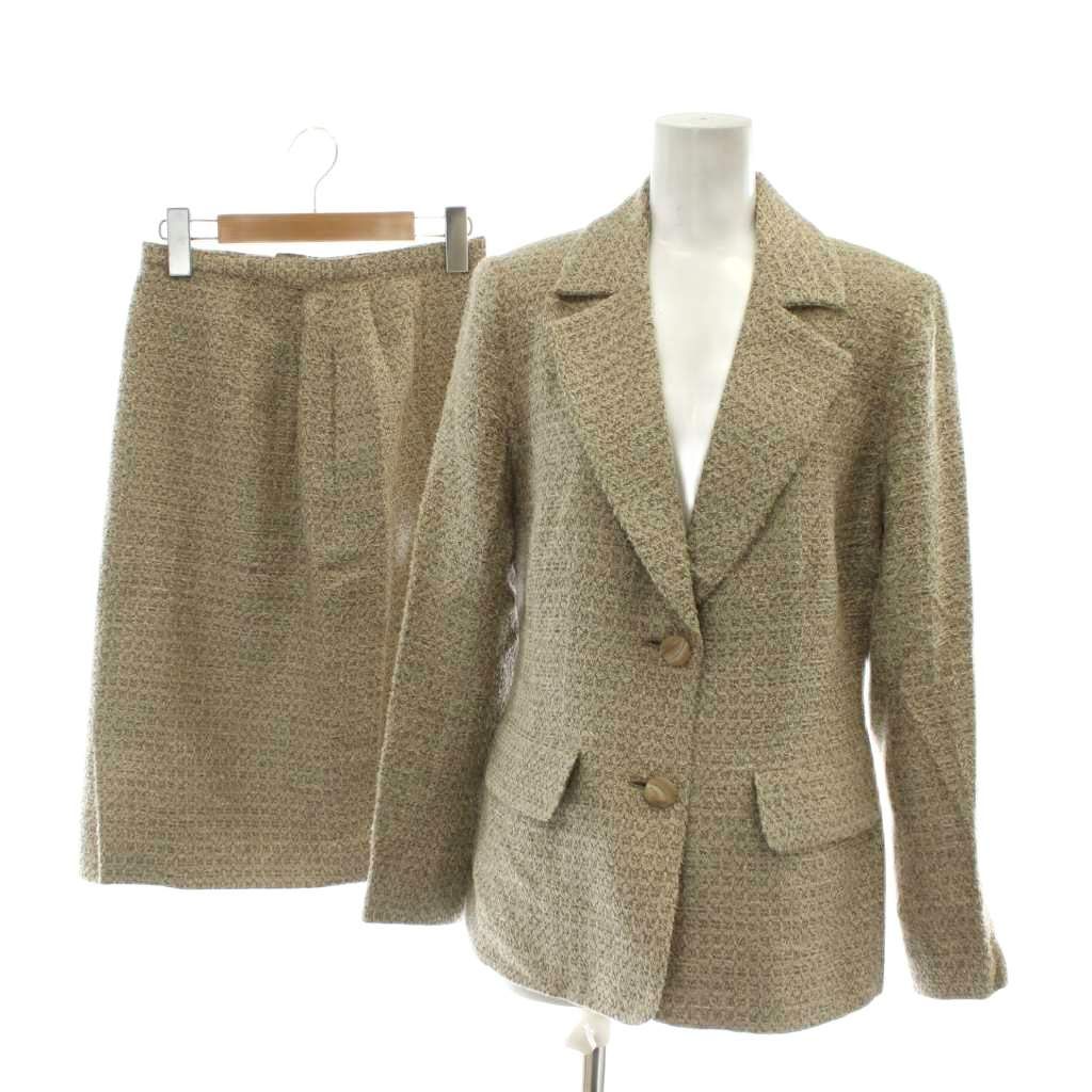 ハナエモリ HANAE MORI スーツ セットアップ 上下 テーラード