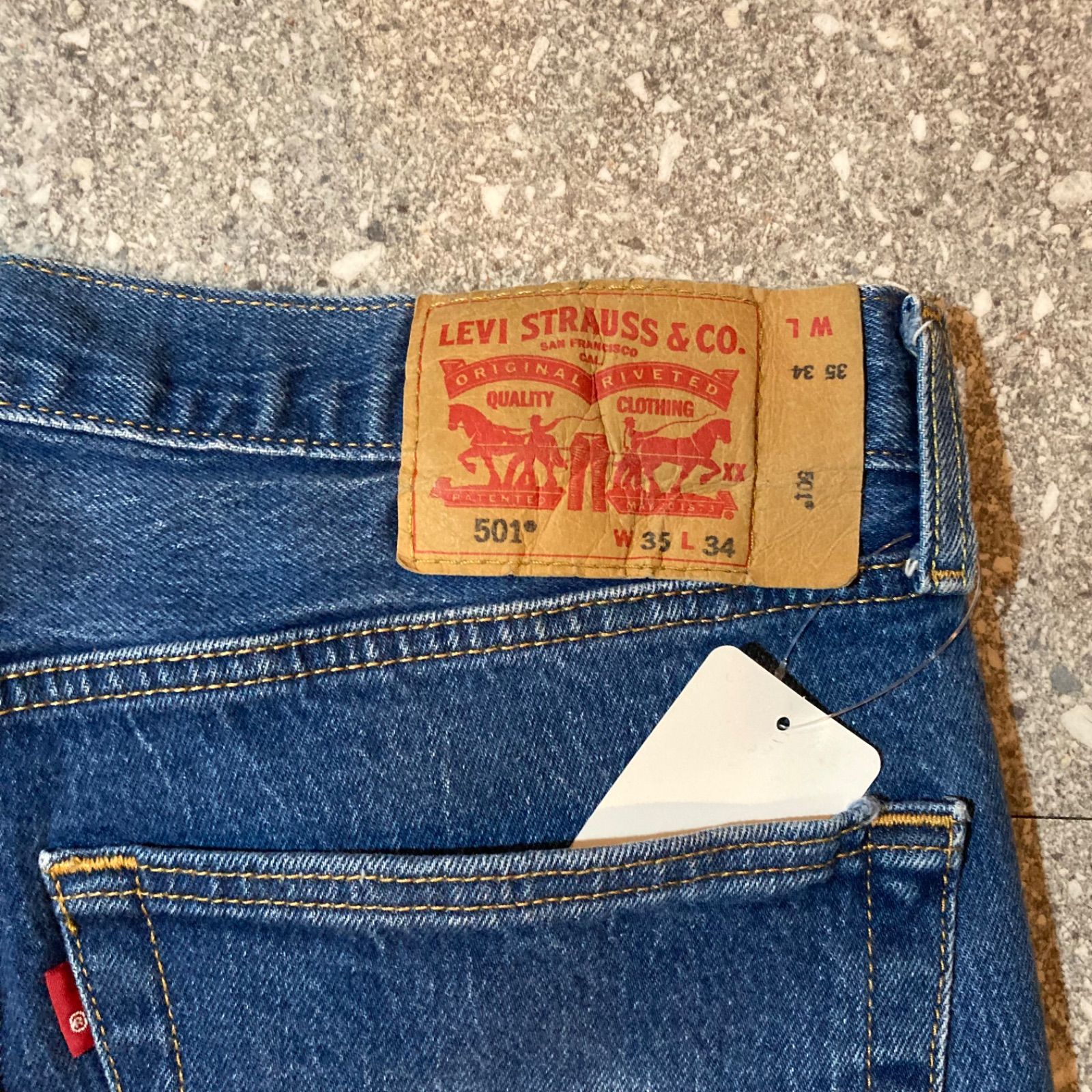 Levis 501 w35 L34/ リーバイス501 35インチ エジプト製 【E240 