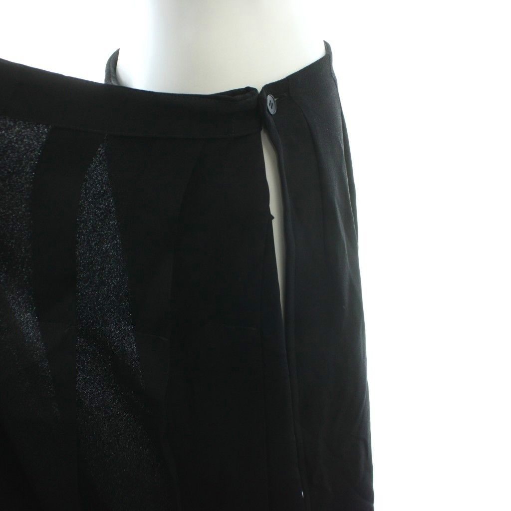 【viviです】yoshie inaba　スカート　黒 viviです】yoshie inaba スカート 黒 楽天市場】ヨシエイナバ スカート