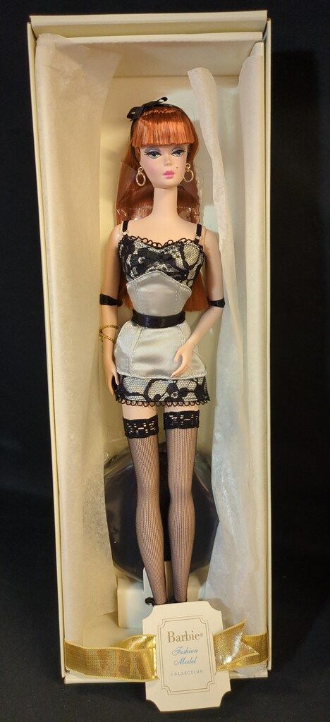 マテル バービー FMC ランジェリー#6(赤毛ストレート) - メルカリ