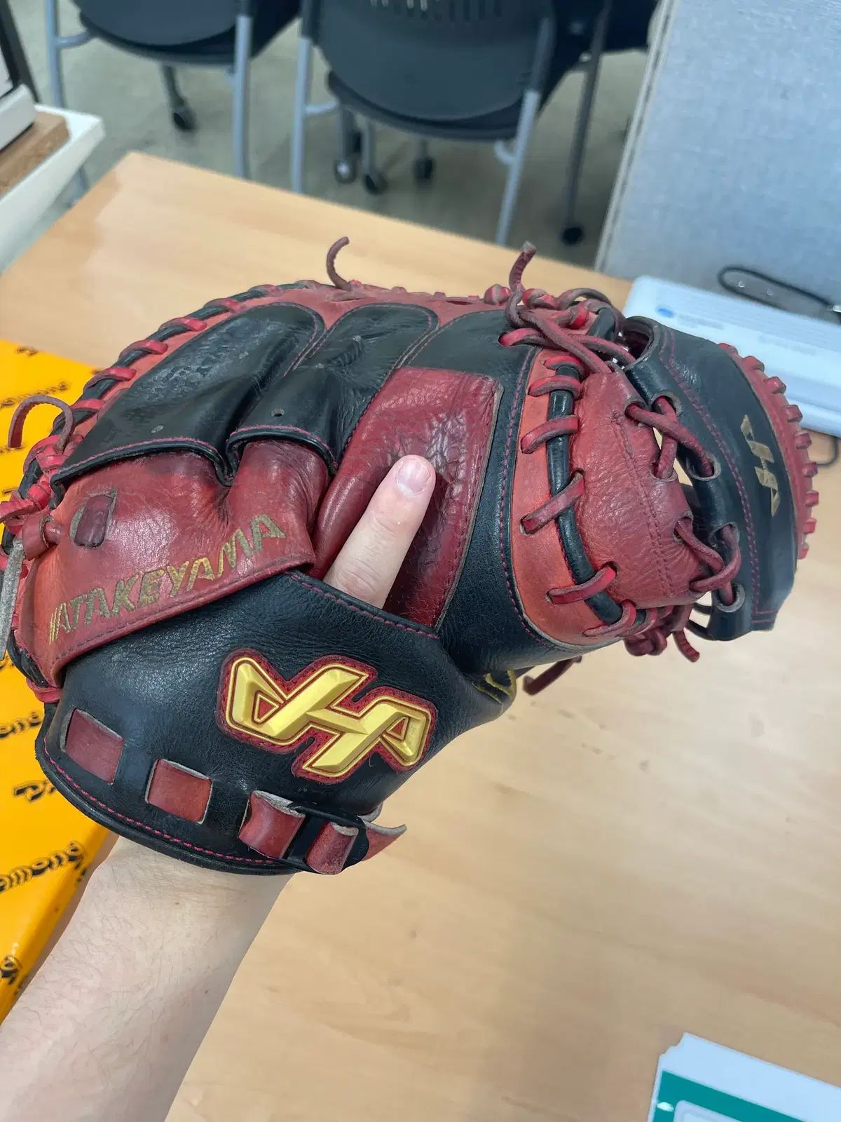 WE 韓国 硬式用 キャッチャーミット 野球 グローブ ミット – 野球専門