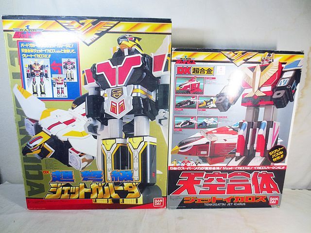 新品同様 バンダイ DX超合金 鳥人戦隊ジェットマン ジェットイカロス