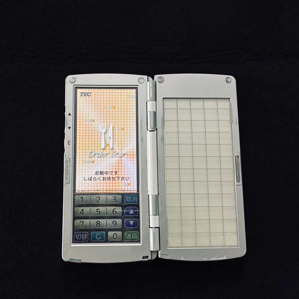 東芝テック ハンディターミナル HTL-200-1B-01-R バッテリー付き 中古