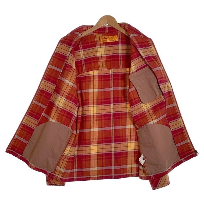 CHALLENGER チャレンジャー 25SS PLAID ZIP UP SHIRT フランネル