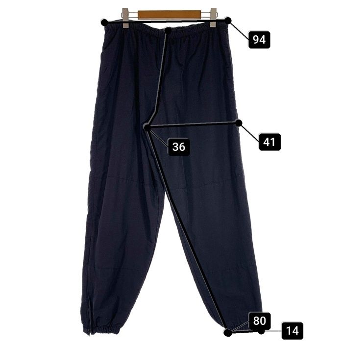 00's U.S.ARMY 米軍 IPFU PANT ナイロン トレーニングパンツ ブラック